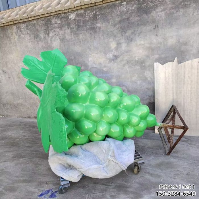 店門口葡萄雕塑 創意景觀雕塑 仿真擺件 店門口葡萄雕塑 創意景觀雕塑 仿真擺件