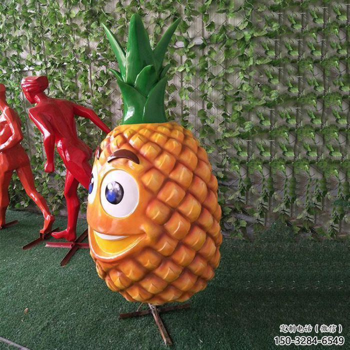 菠蘿雕塑 大型城市雕塑 商業街擺件 菠蘿雕塑 大型城市雕塑 商業街擺件
