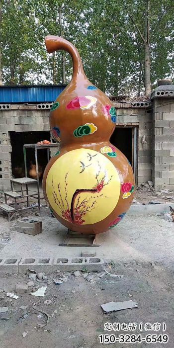 仿真葫蘆雕塑 店門口園林雕塑 瓜果小品 仿真葫蘆雕塑 店門口園林雕塑 瓜果小品