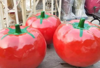 城市西紅柿雕塑 風景區彩繪雕塑 抽象擺件