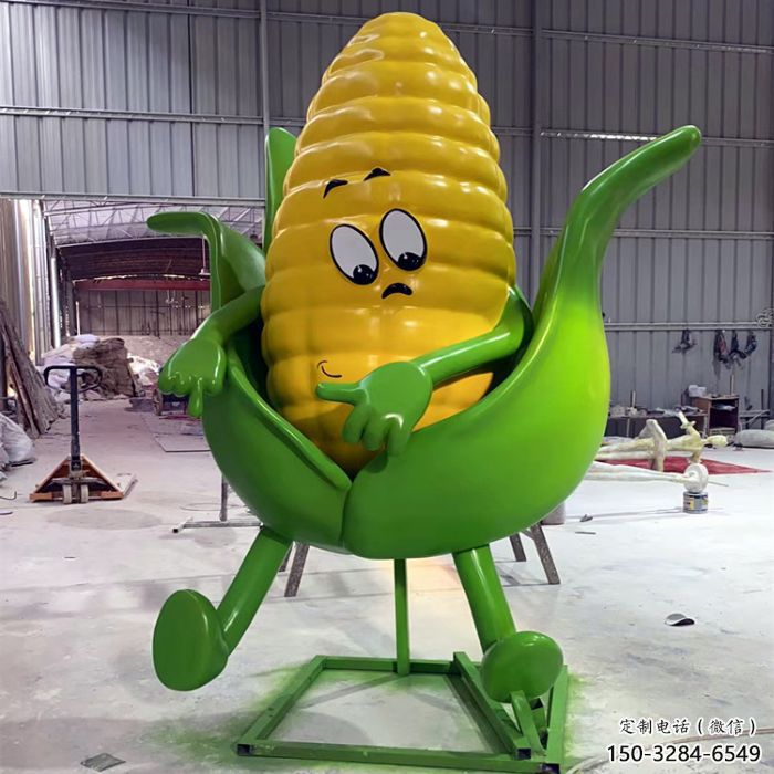 商業(yè)街玉米雕塑 售樓處雕塑 農(nóng)作物擺件 商業(yè)街玉米雕塑 售樓處雕塑 農(nóng)作物擺件