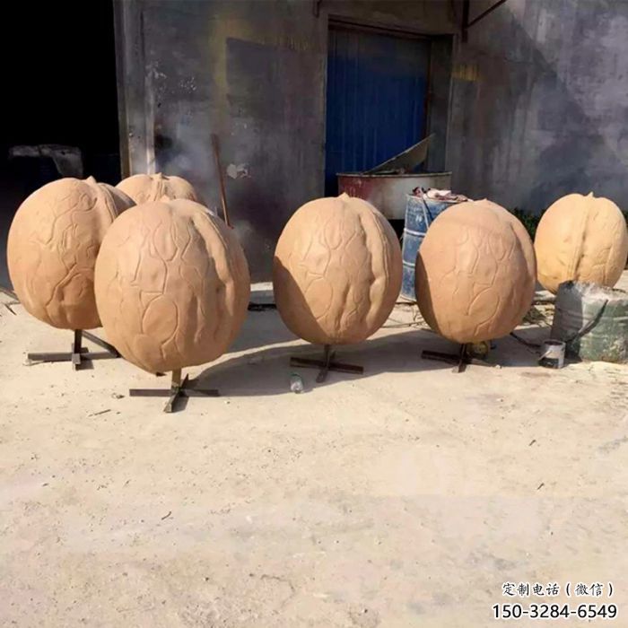 園林核桃雕塑 風景區仿真雕塑 廣場小品 園林核桃雕塑 風景區仿真雕塑 廣場小品