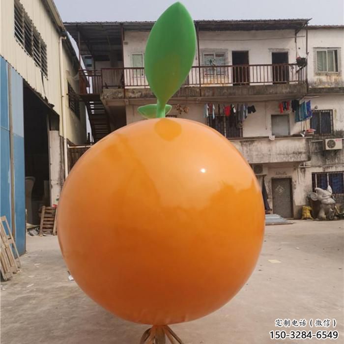城市橙子雕塑 風(fēng)景區(qū)彩繪雕塑 抽象擺件 城市橙子雕塑 風(fēng)景區(qū)彩繪雕塑 抽象擺件