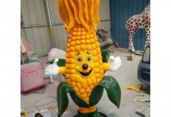 廣場(chǎng)玉米雕塑 公園仿真雕塑 抽象擺件