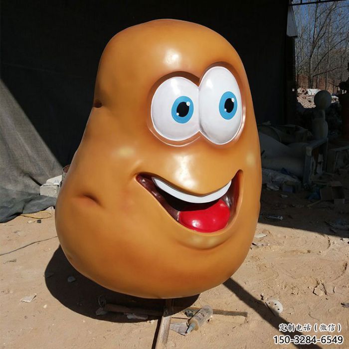 售樓處土豆雕塑 商業街仿真雕塑 蔬菜擺件 售樓處土豆雕塑 商業街仿真雕塑 蔬菜擺件