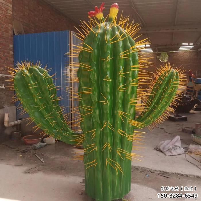 仿真仙人球雕塑 庭院彩繪雕塑 田間小品 仿真仙人球雕塑 庭院彩繪雕塑 田間小品