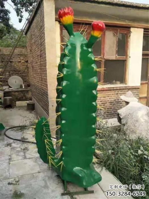 仿真仙人球雕塑 酒店公園雕塑 風(fēng)景區(qū)擺件