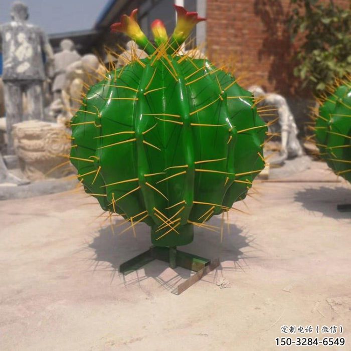 商場仙人掌雕塑 仿真雕塑 店門口小品 商場仙人掌雕塑 仿真雕塑 店門口小品