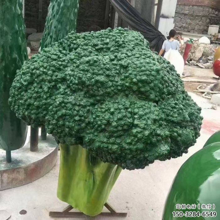 城市西藍(lán)花雕塑 風(fēng)景區(qū)彩繪雕塑 抽象擺件