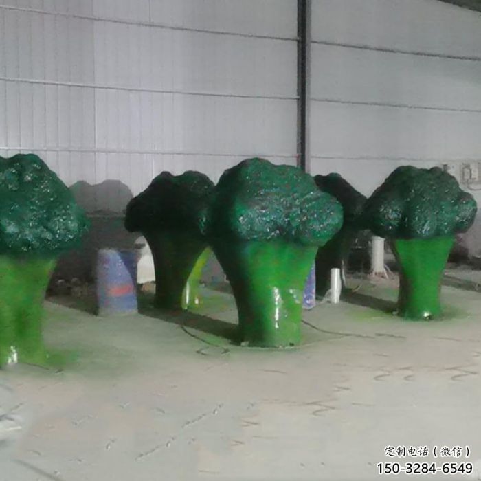 店門口西藍花雕塑 創意景觀雕塑 仿真擺件 店門口西藍花雕塑 創意景觀雕塑 仿真擺件