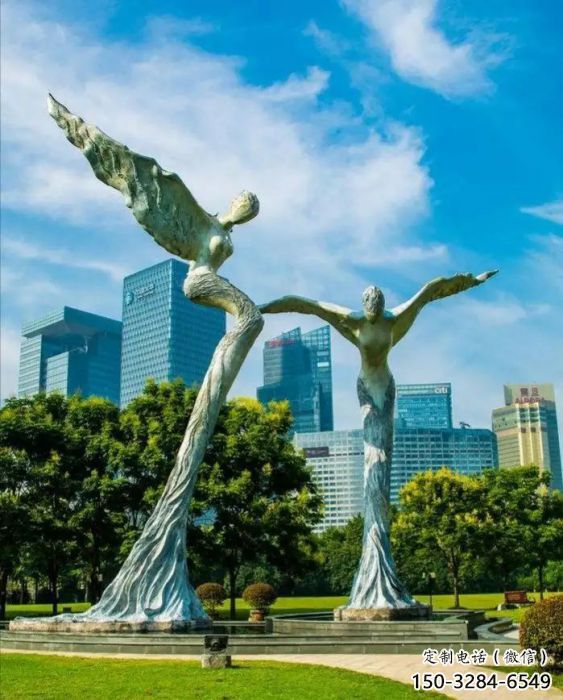 庭院飛人雕塑 城市彩繪雕塑 卡通小品 庭院飛人雕塑 城市彩繪雕塑 卡通小品