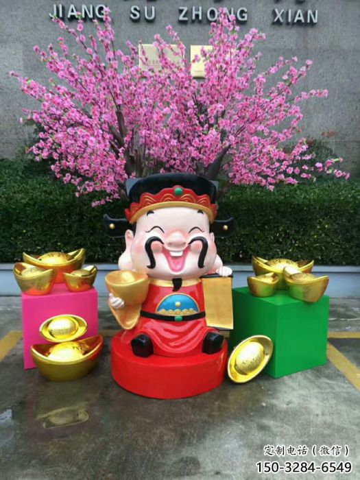 卡通小豬佩奇雕塑 酒店公園雕塑 風景區(qū)擺件