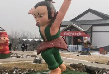 園林葫蘆娃雕塑 城市廣場雕塑 步行街擺件