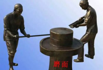 城市農夫雕塑 風景區彩繪雕塑 抽象擺件