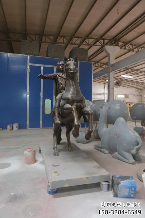 抽象騎馬人雕塑 店門口古羅馬雕塑 步行街擺件 抽象騎馬人雕塑 店門口古羅馬雕塑 步行街擺件