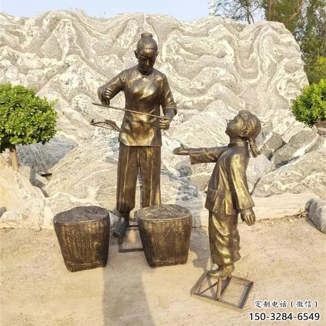 大型商販雕塑 步行街民俗雕塑 小販擺件 大型商販雕塑 步行街民俗雕塑 小販擺件