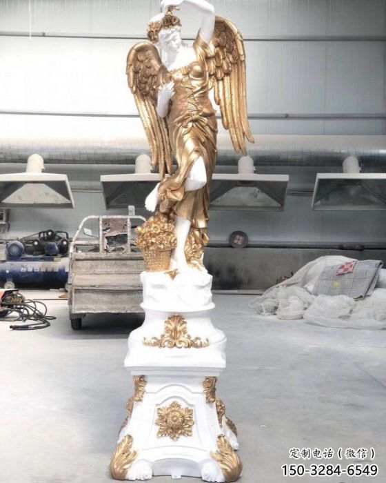 城市四季女神雕塑 風景區彩繪雕塑 抽象擺件 城市四季女神雕塑 風景區彩繪雕塑 抽象擺件