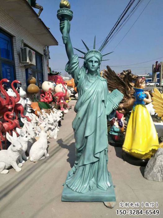 仿古勝利女神雕塑 庭院彩繪雕塑 田間小品 仿古勝利女神雕塑 庭院彩繪雕塑 田間小品