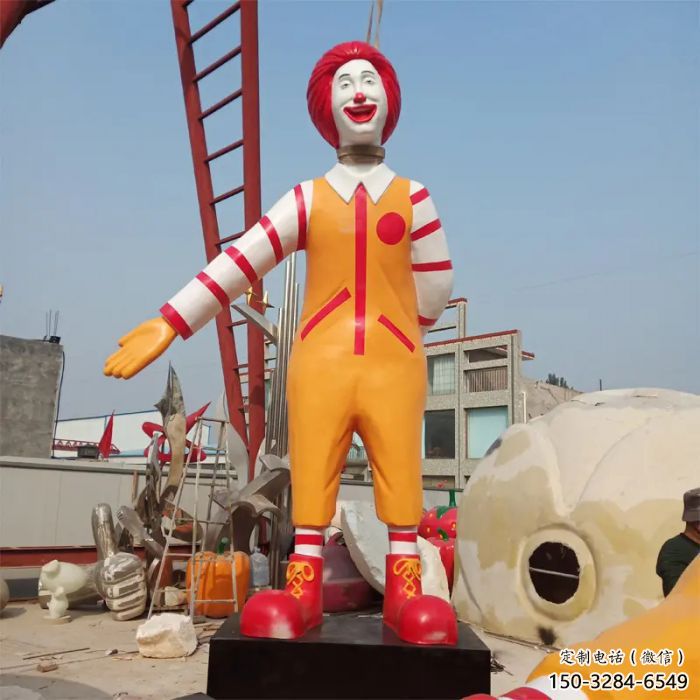 店門口小丑雕塑 創(chuàng)意景觀雕塑 民俗擺件 店門口小丑雕塑 創(chuàng)意景觀雕塑 民俗擺件