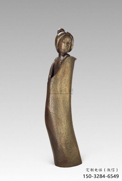 抽象仕女雕塑 店門口彩繪雕塑 步行街擺件 抽象仕女雕塑 店門口彩繪雕塑 步行街擺件