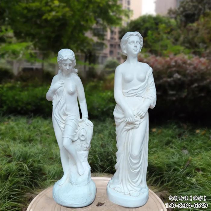 仿古仕女雕塑 庭院彩繪雕塑 田間小品 仿古仕女雕塑 庭院彩繪雕塑 田間小品