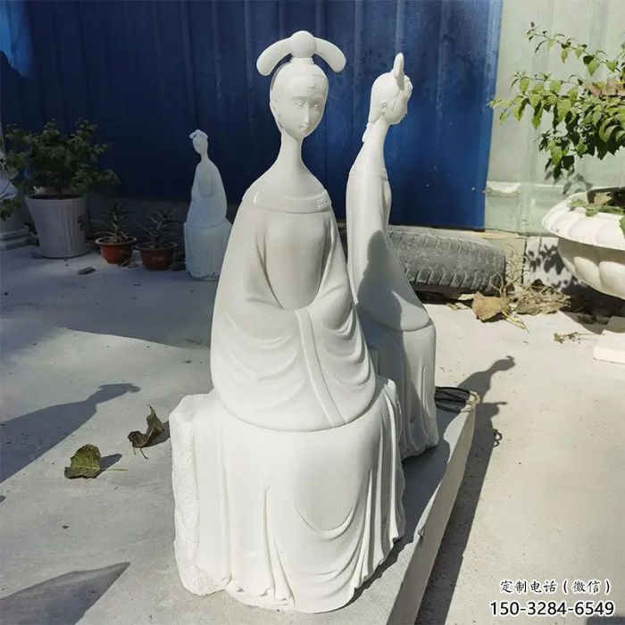 園林仕女雕塑制作 風景區古代雕塑 廣場小品 園林仕女雕塑制作 風景區古代雕塑 廣場小品