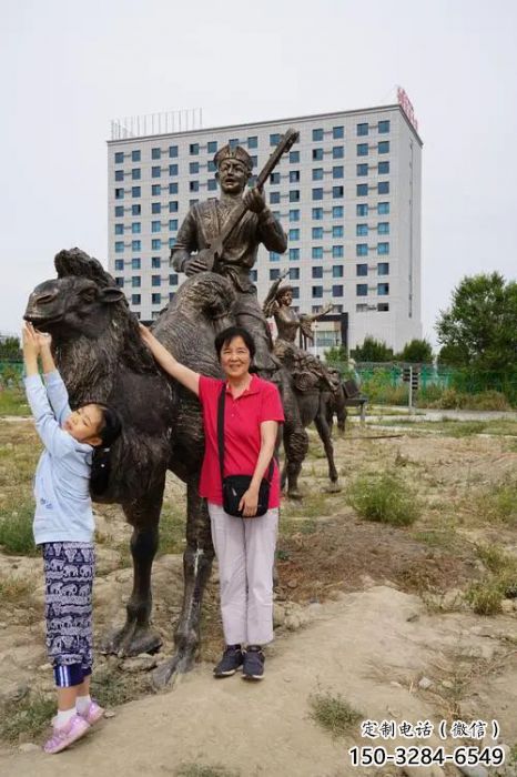 大型茶馬古道雕塑 步行街古代雕塑 仿真擺件 大型茶馬古道雕塑 步行街古代雕塑 仿真擺件