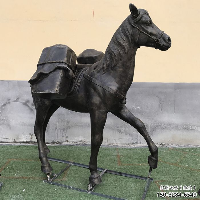 園林茶馬古道雕塑 城市廣場雕塑 步行街擺件 園林茶馬古道雕塑 城市廣場雕塑 步行街擺件