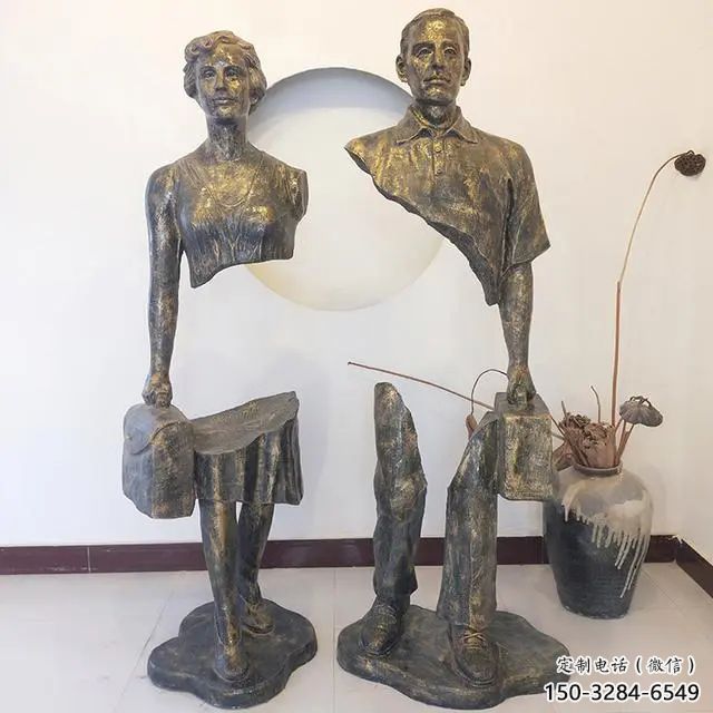 售樓處旅行者雕塑 商業(yè)街雕塑 空心人擺件 售樓處旅行者雕塑 商業(yè)街雕塑 空心人擺件