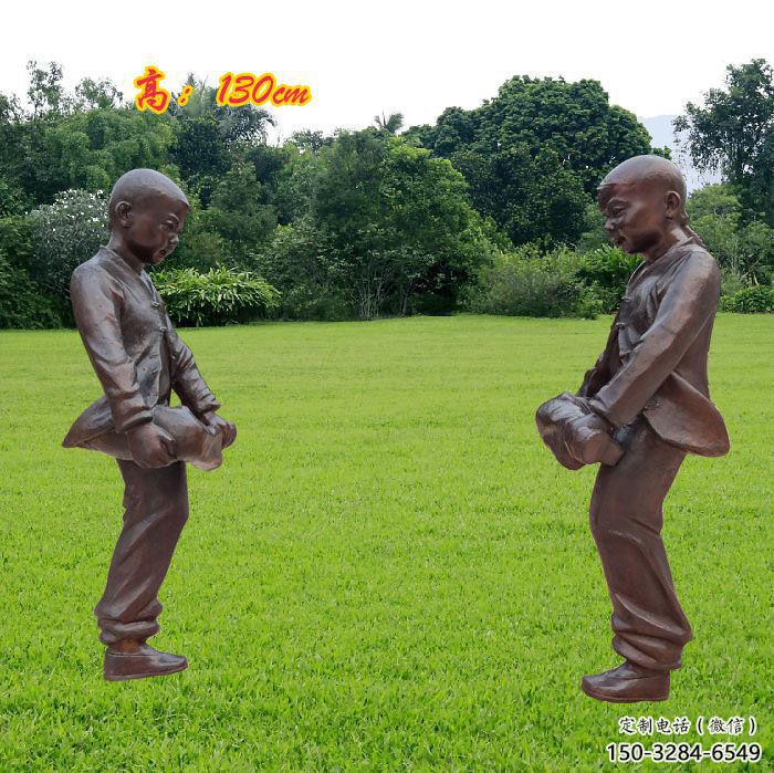 創意孩子雕塑 步行街店門口雕塑 童趣小品 創意孩子雕塑 步行街店門口雕塑 童趣小品