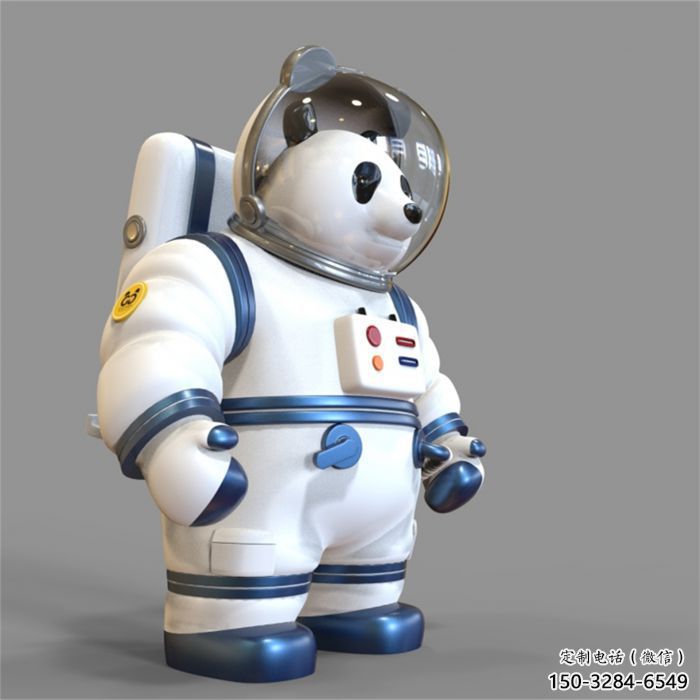 店門口太空人雕塑 創意景觀雕塑 航天擺件