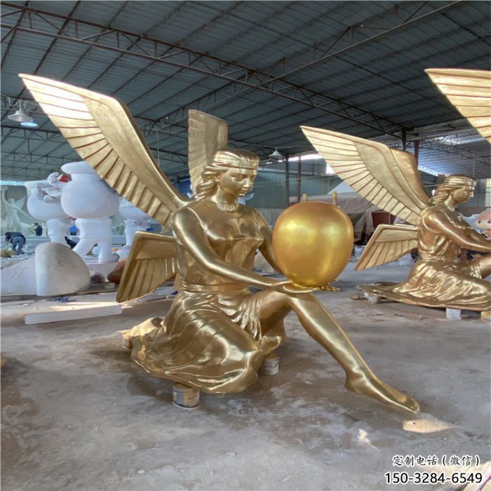 街頭天使雕塑 大型別墅區(qū)擺件 鑄銅卡通雕塑 街頭天使雕塑 大型別墅區(qū)擺件 鑄銅卡通雕塑