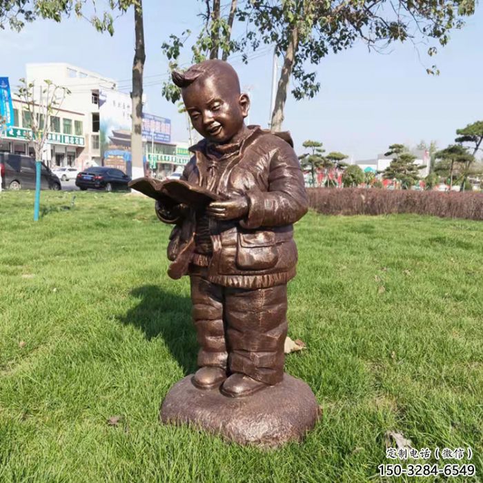 別墅區小孩子雕塑 大型別墅區玩耍雕塑 黃銅童趣雕塑 別墅區小孩子雕塑 大型別墅區玩耍雕塑 黃銅童趣雕塑