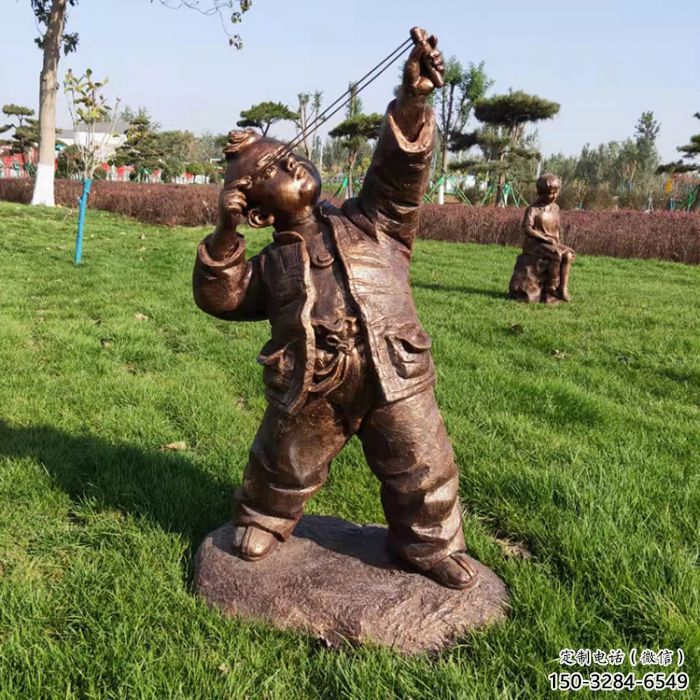 村口小孩子雕塑生產 景觀玩耍雕塑 公園童趣雕塑 村口小孩子雕塑生產 景觀玩耍雕塑 公園童趣雕塑