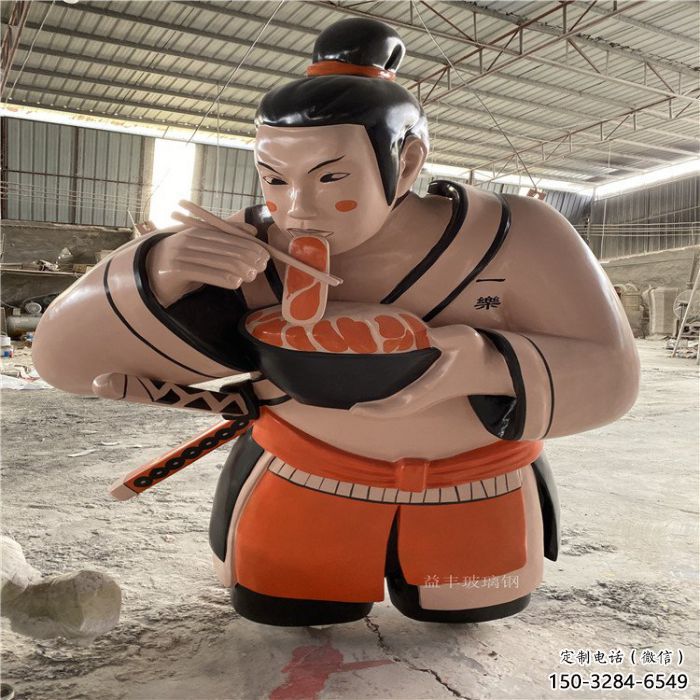 廚師雕塑實景圖 歐式步行街卡通雕塑 大型商場動漫雕塑