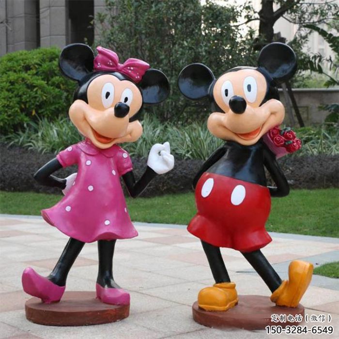 選用景觀米奇雕塑 仿真卡通雕塑 景觀動漫雕塑
