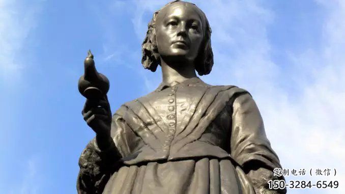 彩繪南丁格爾雕塑廠家 黃銅名人雕塑 街頭雕塑 彩繪南丁格爾雕塑廠家 黃銅名人雕塑 街頭雕塑