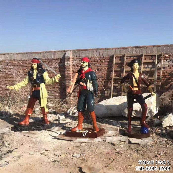 預定街道海盜雕塑 現代景觀動漫雕塑 彩繪卡通雕塑 預定街道海盜雕塑 現代景觀動漫雕塑 彩繪卡通雕塑