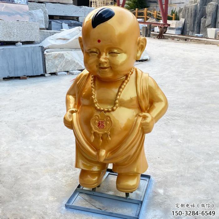 創意小和尚雕效果圖塑 鑄銅兒童雕塑 公園肖像雕塑 創意小和尚雕效果圖塑 鑄銅兒童雕塑 公園肖像雕塑