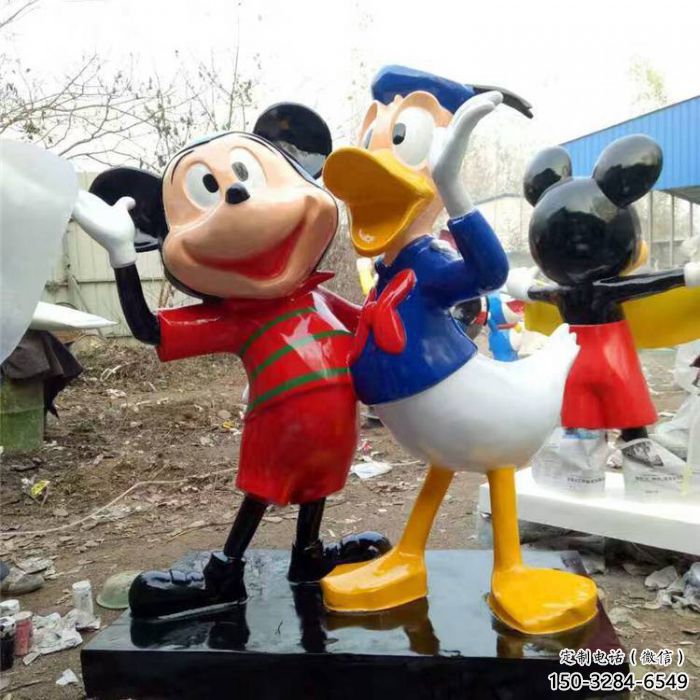 大型唐老鴨雕塑產品 鍛造發光卡通雕塑 房地產動漫雕塑 大型唐老鴨雕塑產品 鍛造發光卡通雕塑 房地產動漫雕塑