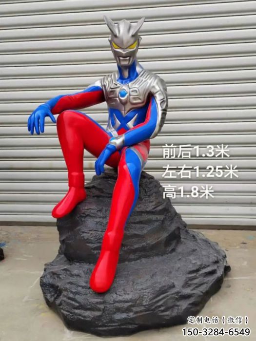 商場超人雕塑廠家 卡通雕塑 店門口小品 商場超人雕塑廠家 卡通雕塑 店門口小品