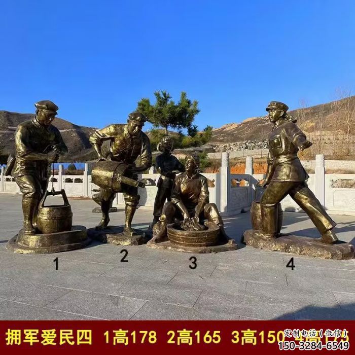 草地紅軍雕塑生產商 現代校園革命雕塑 大型抗戰雕塑
