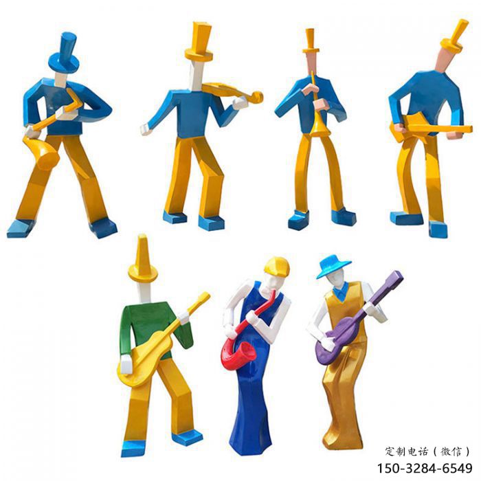 吹拉彈唱雕塑 鑄造公園樂隊雕塑 歐式音樂人雕塑廠家 吹拉彈唱雕塑 鑄造公園樂隊雕塑 歐式音樂人雕塑廠家