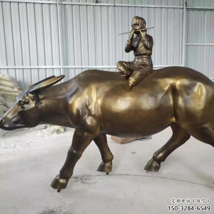 大門口牧童雕塑 發光公園民俗雕塑 仿真玻璃鋼雕塑 大門口牧童雕塑 發光公園民俗雕塑 仿真玻璃鋼雕塑