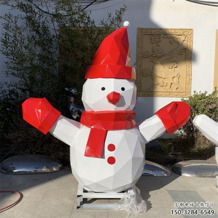 酒店雪人雕塑廠 庭院卡通雕塑 彩繪小品 酒店雪人雕塑廠 庭院卡通雕塑 彩繪小品