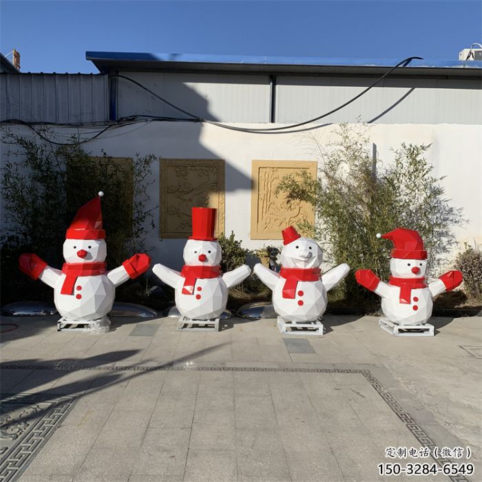 商業(yè)街雪人雕塑廠家 售樓處雕塑 卡通擺件 商業(yè)街雪人雕塑廠家 售樓處雕塑 卡通擺件