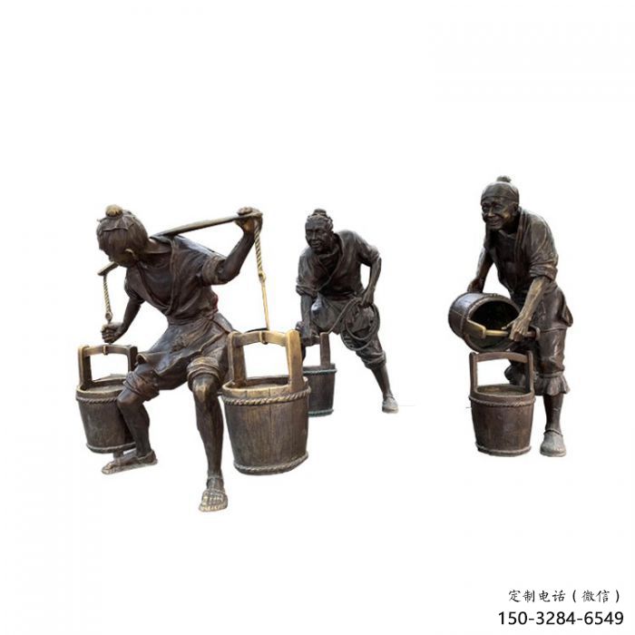 別墅區老人雕塑廠家 大型別墅區擺件 剪影古代雕塑 別墅區老人雕塑廠家 大型別墅區擺件 剪影古代雕塑