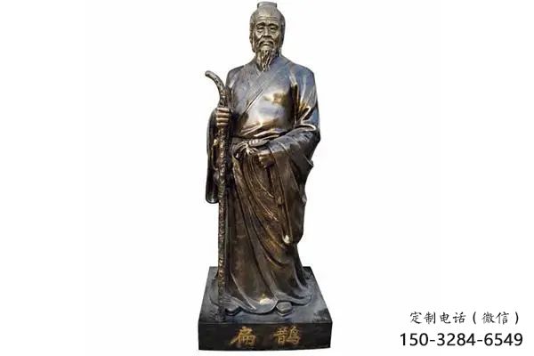 玻璃鋼扁鵲雕塑 歐式步行街名醫雕塑 大型商場藥王雕塑 玻璃鋼扁鵲雕塑 歐式步行街名醫雕塑 大型商場藥王雕塑