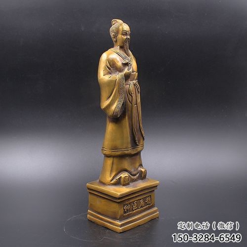 玻璃鋼扁鵲雕塑 仿銅名醫雕塑 大型藥王雕塑 玻璃鋼扁鵲雕塑 仿銅名醫雕塑 大型藥王雕塑