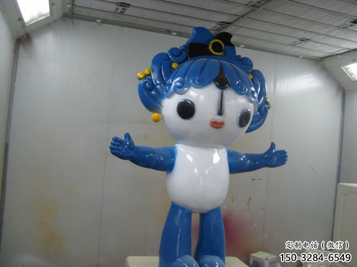酒店福娃雕塑 美陳體育雕塑 現(xiàn)代奧運(yùn)雕塑